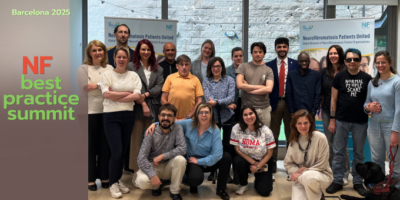 NF Patients United team in Barcelona 2025