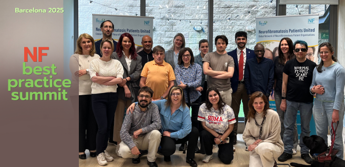 NF Patients United team in Barcelona 2025